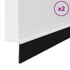 vidaXL Spazzole per porte autoadesive 2 pcs Bianco 100 cm