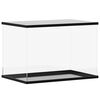 vidaXL Scatola espositiva trasparente 56x36x37 cm in acrilico
