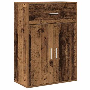 vidaXL Credenza Legno vecchio 60 x 30 x 84 cm Legno ingegnerizzato