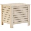 vidaXL Contenitore con Coperchio RANA 60x49x54 cm Legno Massello Pino