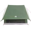 vidaXL Tenda Familiare con tetto Verde e Bianco 315 x 286 x 200 cm