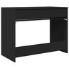 vidaXL Scrivania con cassetto Nero 100 x 50 x 78 cm Legno multistrato