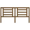 vidaXL Testiera per Letto ambra 186x4x100 cm in Legno Massello di Pino
