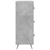 vidaXL Credenza Grigio Cemento 69,5x34x90 cm in Legno Multistrato