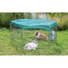 TRIXIE Recinto Animali con Rete Protettiva 63x60 cm Argentato 6253
