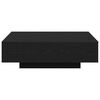 vidaXL Tavolino da salotto Rovere Nero 100 x 100 x 31 cm