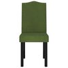 vidaXL Sedie da Pranzo 2 pz Verde Scuro in Velluto