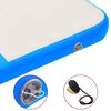 vidaXL Tappetino Ginnastica Gonfiabile con Pompa 200x200x10 cm PVC Blu