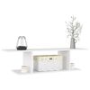vidaXL Mobile Porta TV a Parete Bianco 103x30x26,5 cm