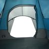 vidaXL Tenda da Campeggio a Cupola per 4 Persone Blu Impermeabile
