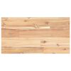 vidaXL Ripiano a Parete 60x20x2 cm Legno Massello Acacia Non Trattato