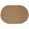 vidaXL Tappeto da Area Naturale 122 x 183 cm Juta