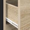 vidaXL Credenza Sonoma 79 x 36 x 75.5 cm Legno multistrato