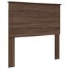 vidaXL Testiera Rovere Marrone Legno ingegnerizzato