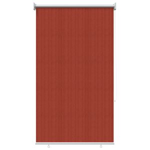 vidaXL Tenda a Rullo Esterno Blocco UV 90% Terracotta 80 x 140 cm HDPE