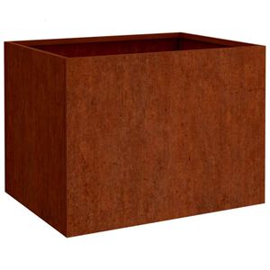vidaXL Fioriera 62x47x46 cm Acciaio Corten