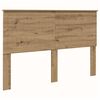 vidaXL Testiera Rovere artigianale Legno ingegnerizzato