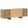 vidaXL Mobile Porta TV Rovere Artigianale 120x30x40,5 cm Multistrato