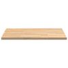 vidaXL Piano di Lavoro Cucina 80x63,5x2,7 cm Legno Massello Rovere