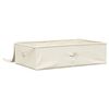 vidaXL Scatola Portaoggetti in Tessuto 70x40x18 cm Crema