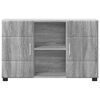 vidaXL Credenza Grigio Sonoma 88,5 x 30,5 x 55,5 cm Legno multistrato
