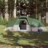 vidaXL Tenda Familiare a Cupola per 11 Persone Verde Impermeabile