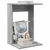 vidaXL Tavolo laterale Grigio Sonoma 40 x 38 x 62,5 cm