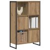 vidaXL Armadio per Libri Rovere Artigianale 68 x 30 x 108.5 cm