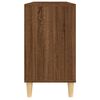 vidaXL Mobile Lavabo Rovere Marrone 80x33x60 cm in Legno Multistrato