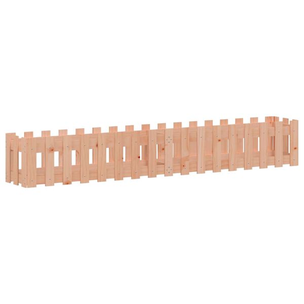vidaXL Fioriera da Giardino Recinzione 200x30x30cm in Massello Douglas
