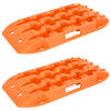 vidaXL Pannello di trazione 2 pz Arancione 57,5x30,5x5,5 cm