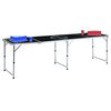 vidaXL Tavolo da Beer Pong Pieghevole con Tazze e Palline 240 cm