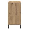 vidaXL Credenza con cassetto Rovere artigianale 60 x 35 x 70 cm