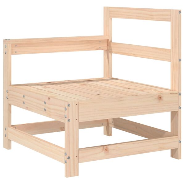vidaXL Set Salotto da Giardino 5 pz in Legno Massello di Pino