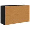 vidaXL con cassetto Rovere nero 100 x 33 x 59.5 cm Legno multistrato