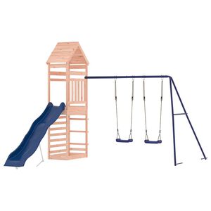 vidaXL Set da Gioco da Esterno in Legno Massello di Douglas