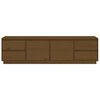 vidaXL Mobile Porta TV ambra 176x37x47,5 cm in Legno Massello di Pino
