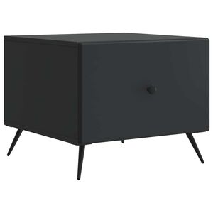 vidaXL Tavolino da salotto Nero 49 x 50 x 40 cm Legno ingegnerizzato