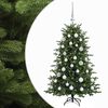 vidaXL Albero di Natale artificiale con palline 120 cm 150 LED