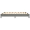 vidaXL Struttura Letto a Rete a Molle Grigio Scuro 180x200 cm Tessuto