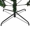 vidaXL Albero di Natale Artificiale Pieghevole 150 LED Verde 120 cm