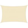 vidaXL Vela Parasole 160 g/m&sup2; Crema 2x3 m in HDPE