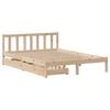 vidaXL Letto senza Materasso 150x200 cm in Legno Massello di Pino