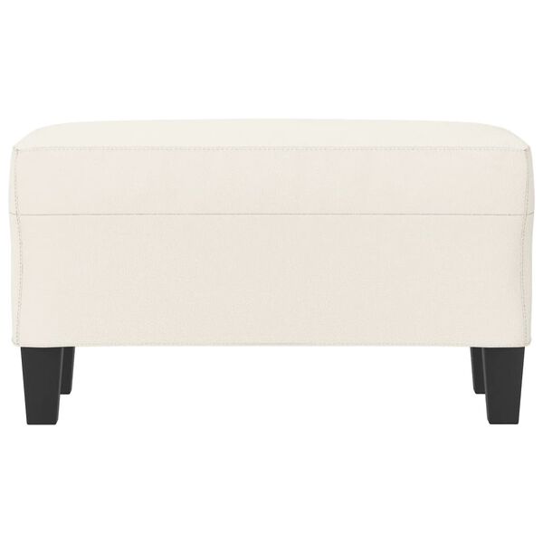 vidaXL Panca Crema 70x35x41 cm in Similpelle