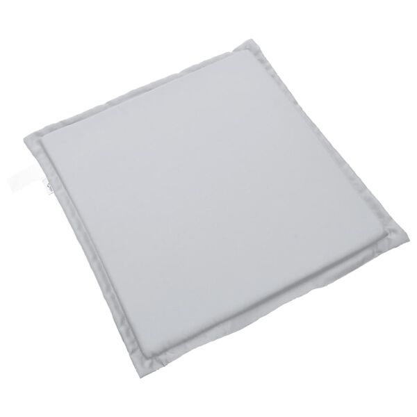 vidaXL Imbottitura per Seduta Giardino 4pz Grigio Chiaro 45x45x2 cm