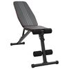 vidaXL Panca per pesi Nero 131 x 41 x 110 cm