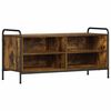 vidaXL Mobile TV 140 x 39,5 x 50 cm Rovere Fumo Legno ingegnerizzato