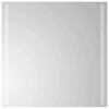 vidaXL Specchio da Bagno con Luci LED 60x60 cm
