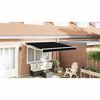 vidaXL Tenda da Sole Nero 300 x 250 x 165 cm Poliestere