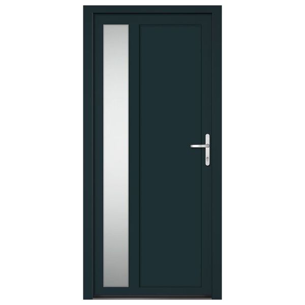 vidaXL Porta Ingresso Antracite 98x208 cm in PVC